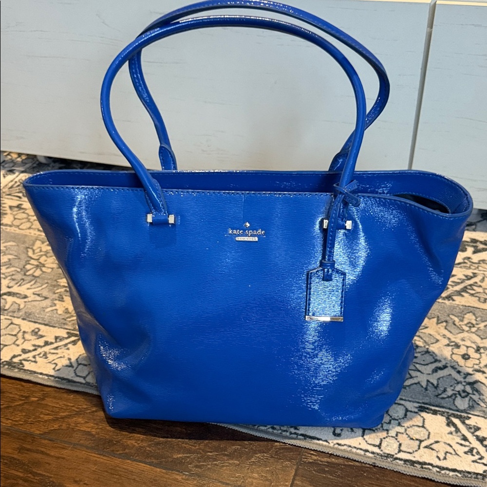 Like new! Kate Spade Blue Tote Bag